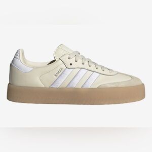 Adidas Cream Samba - “Wonder White” with Gum Sole